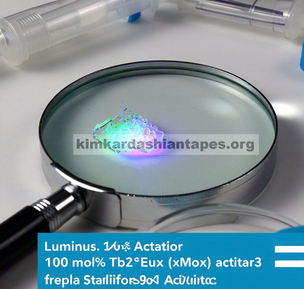 Sifat Luminescent dan Stabilitas Termal Luminous dari Aktivator 100 mol% Berwarna Tb 2(1− x ) Eu 2 x (MoO 4 ) 3 Fosfor