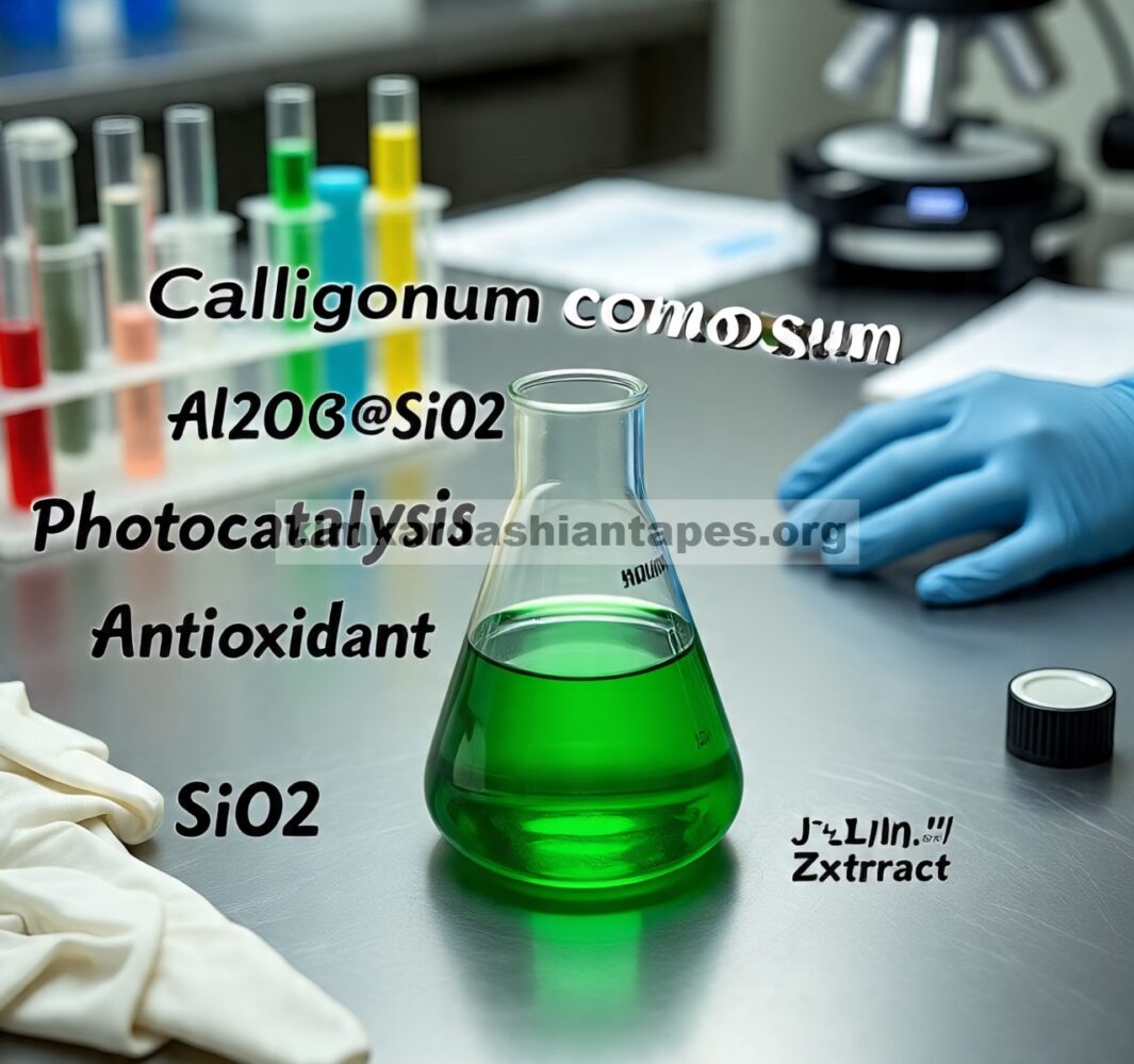 Sintesis Hijau Nanokomposit ZnO@SiO 2 , CuO@SiO 2 , dan Al₂O₃@SiO 2 Menggunakan Ekstrak Calligonum comosum L.: Sintesis, Karakterisasi, Fotokatalisis, dan Aplikasi Antioksidan