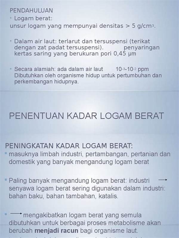 Penetapan Logam Berat