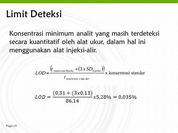 Limit Deteksi
