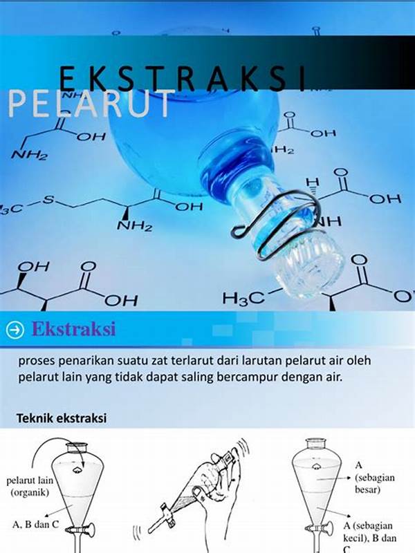 Ekstraksi Pelarut