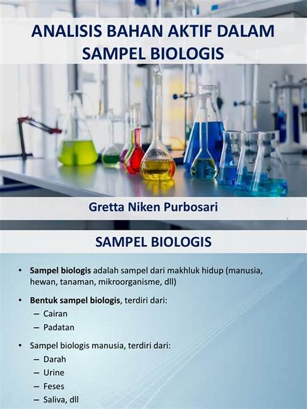 Analisis Sampel Biologis Modern